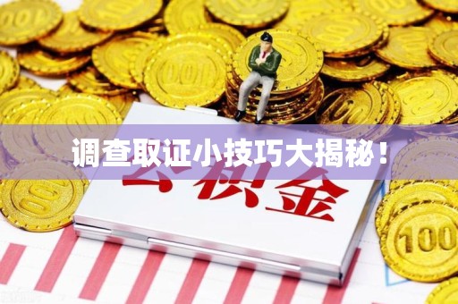 定南调查取证小技巧大揭秘！