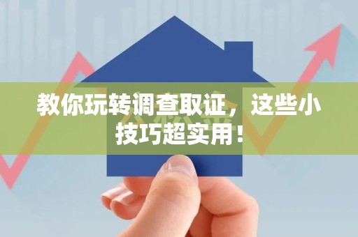 定南教你玩转调查取证，这些小技巧超实用！