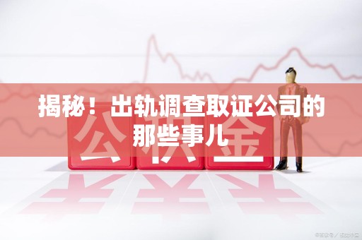 定南揭秘！出轨调查取证公司的那些事儿