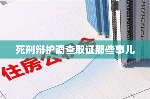 定南死刑辩护调查取证那些事儿