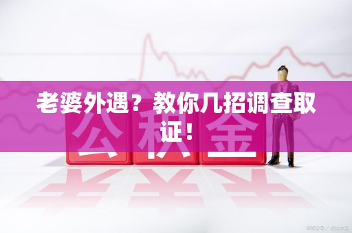 定南老婆外遇？教你几招调查取证！