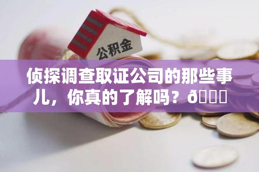 定南侦探调查取证公司的那些事儿，你真的了解吗？😎