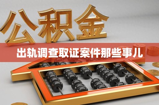 定南出轨调查取证案件那些事儿