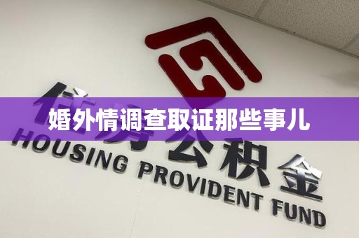 定南婚外情调查取证那些事儿
